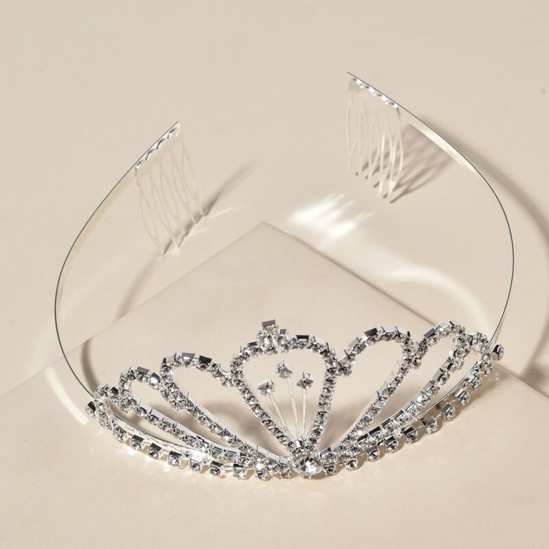 

Rhinestone Crown Headband, Multicolor