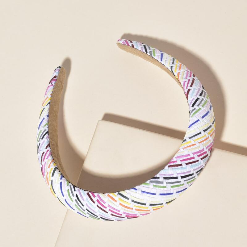 

Colorful Striped Headband, Multicolor