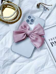 Bowknot Decor Phone Case