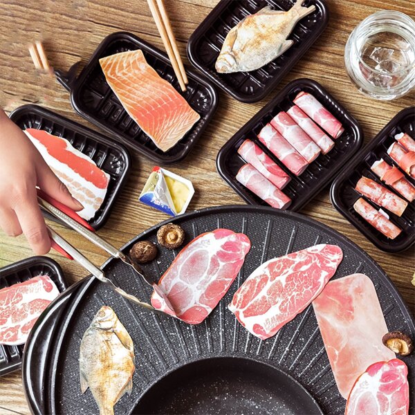 

1pc Meat Design Random Sticky Note, Multicolor