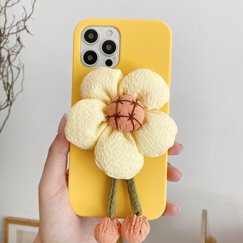 

Floral Phone Case, Yellow