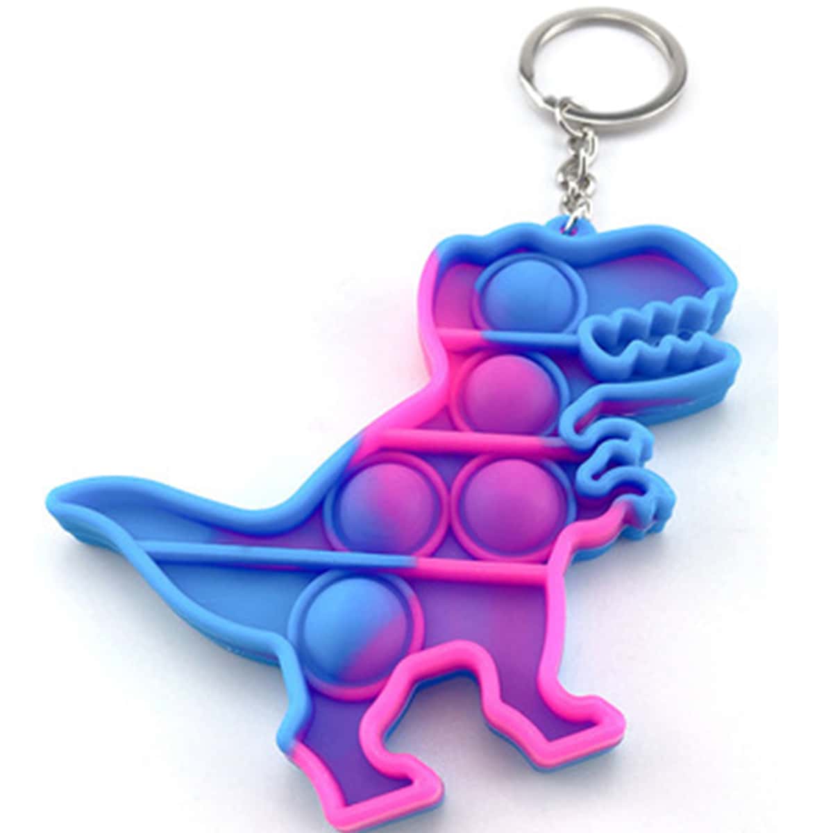 

1pc Dinosaur Stress Relief Bubble Toy, Multicolor