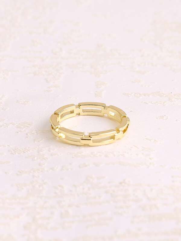 Chain Design Ring SHEIN USA