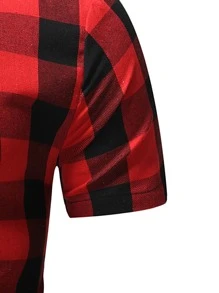 Manfinity Homme Men Gingham Print Shirt - Multicolor - View 5