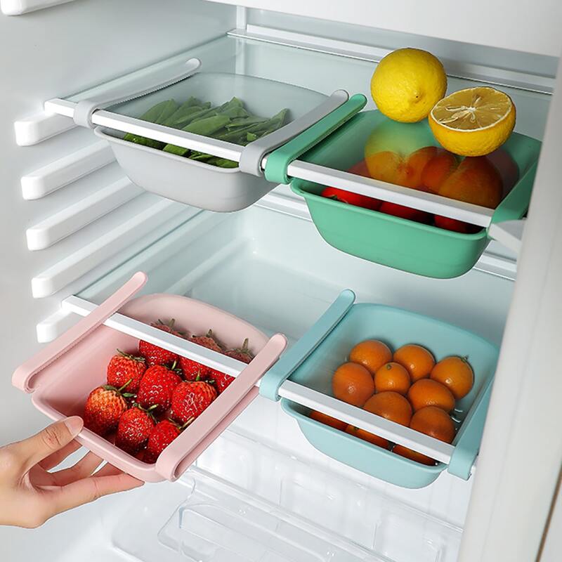 

1pc Random Fridge Hanging Storage Box, Multicolor