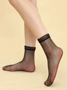 8 Pares De Calcetines De Malla