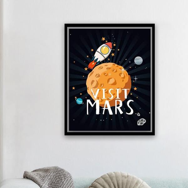 

Rocket Pattern Diamond Painting Without Frame, Multicolor