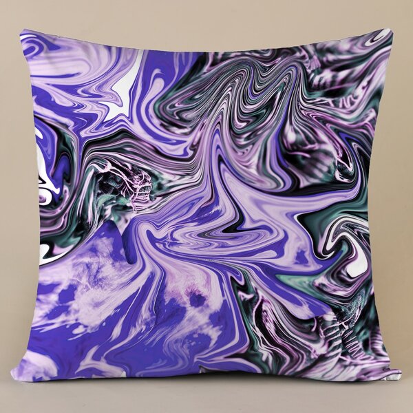 

Graphic Print Cushion Cover Without Filler, Multicolor