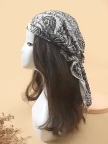 Sombrero Con Estampado De Paisley - Multicolor - Ver 1