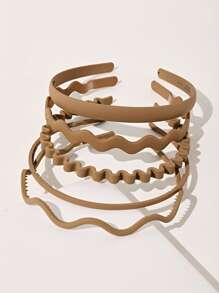 Cinta para la cabeza Casual - Marrón - Ver 2