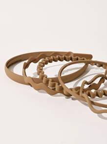 Cinta para la cabeza Casual - Marrón - Ver 3