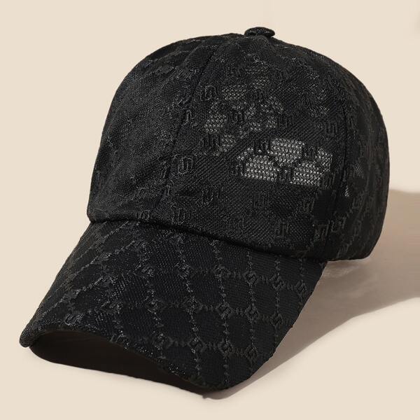 

Embroidery Baseball Cap, Black