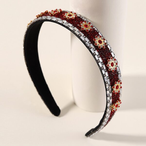 

Rhinestone Decor Headband, Multicolor
