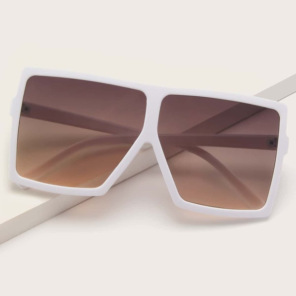 

Flat Top Shield Sunglasses