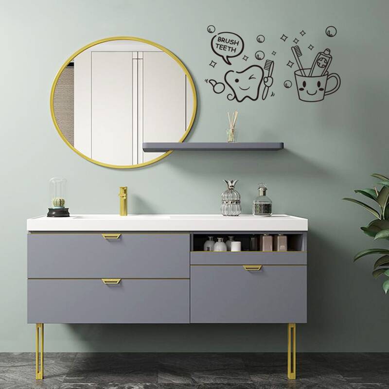 

Cartoon Graphic Wall Sticker, Black