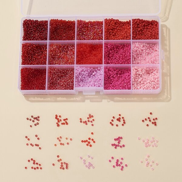 

1box Bead DIY Jewelry Accessory, Multicolor