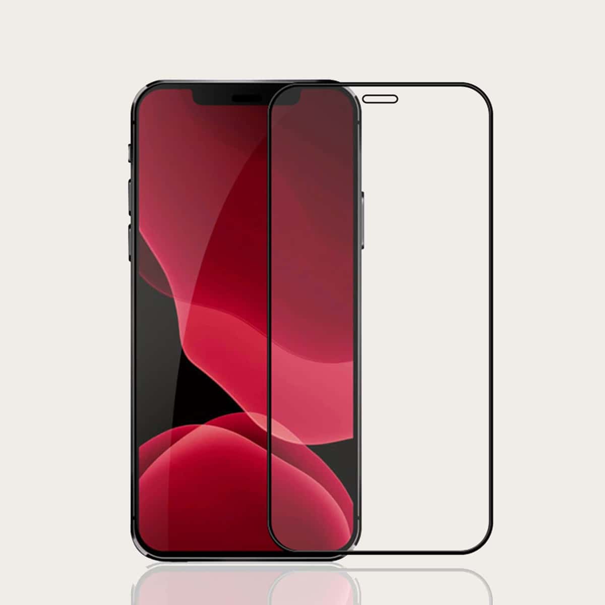 

2pcs Tempered Phone Protection Film, Clear