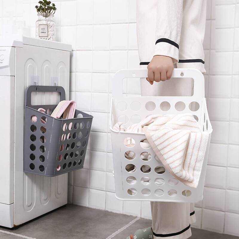 

1pc Random Wall Mounted Storage Basket, Multicolor