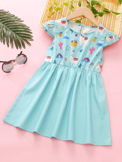 فستان بيبيدول صور رسوم كارتون كشكش للبنات الصغار