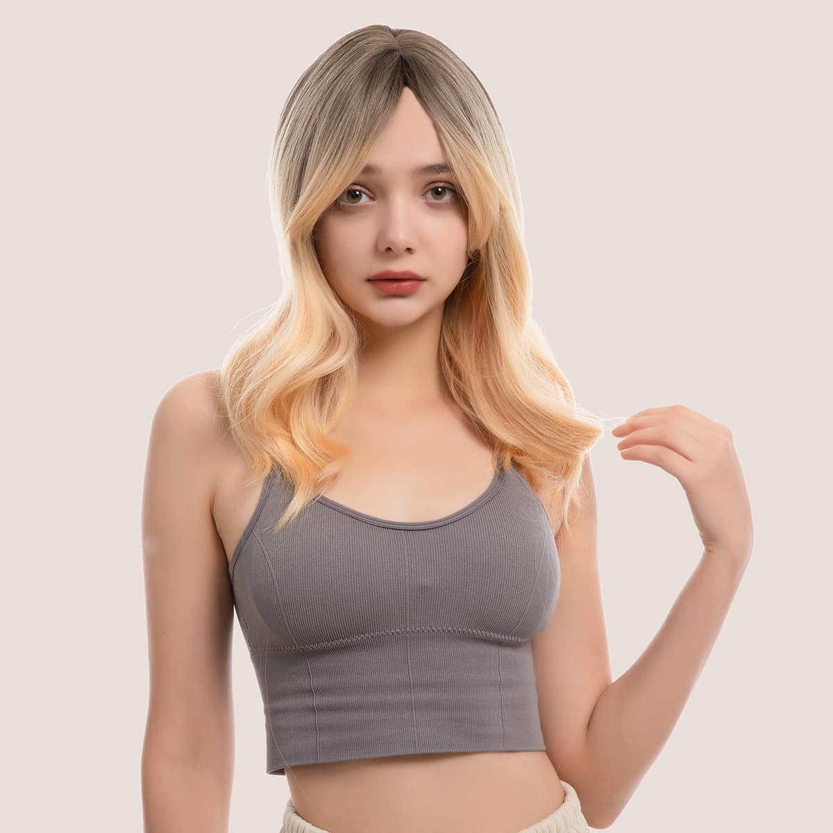 

Natural Ombre Curly Wig