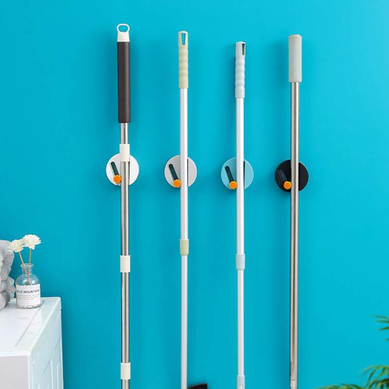 

1pc Random Wall Mounted Mop Hook, Multicolor