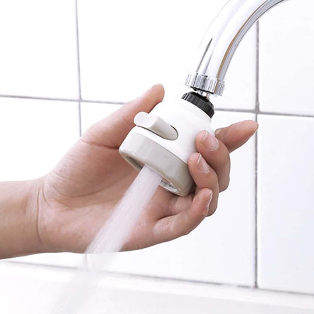 

1pc Faucet Booster, White