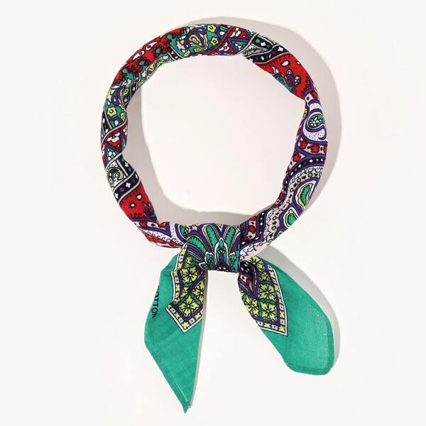 

Paisley Print Bandana, Multicolor