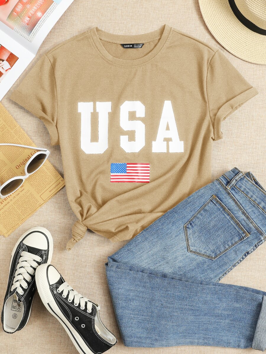 USA Print Tee