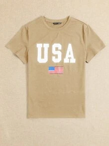 USA Print Tee