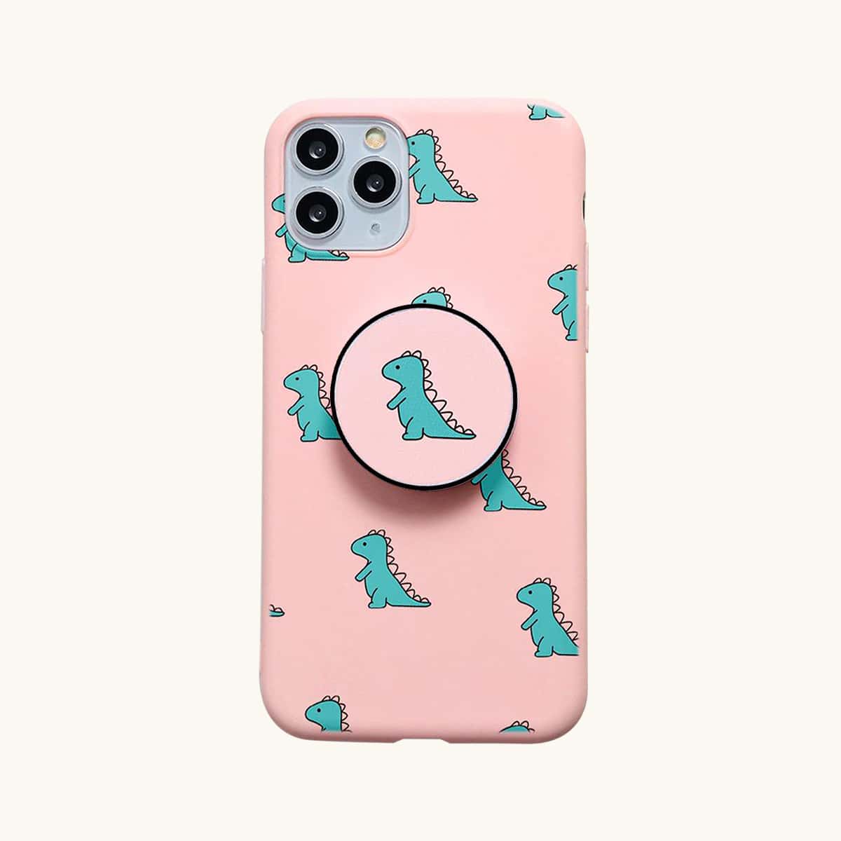 

Cartoon Dinosaur Phone Case, Multicolor