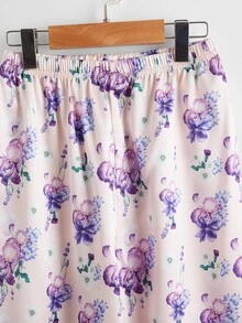 Đồ mặc nhà Gái Hoa Tất cả trên in Dễ thương - Nhiều màu - Xem 5