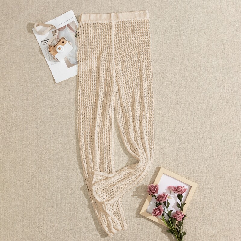 

Knit Cover Up Pants, Khaki