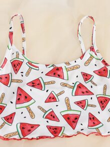 Bộ mặc nhà Nơ Bướm Rau quả Dễ thương - Nhiều màu - Xem 5