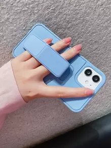 手掌帶支架手機殼 - 藍色 - 查看 1