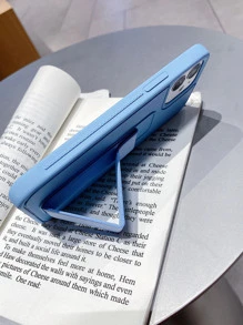 手掌帶支架手機殼 - 藍色 - 查看 3