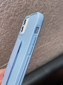 手掌帶支架手機殼 - 藍色 - 查看 4