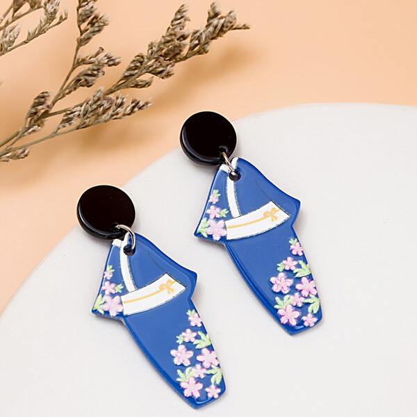 

Kimono Drop Earrings, Multicolor