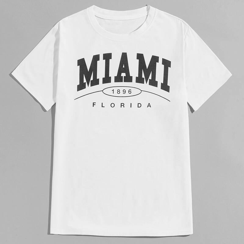 

Guys Letter Tee, White