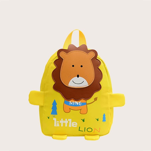 

Kids Cartoon Design Backpack, Yellow