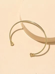 Vòng đeo tay tối giản - Vàng - Xem 4