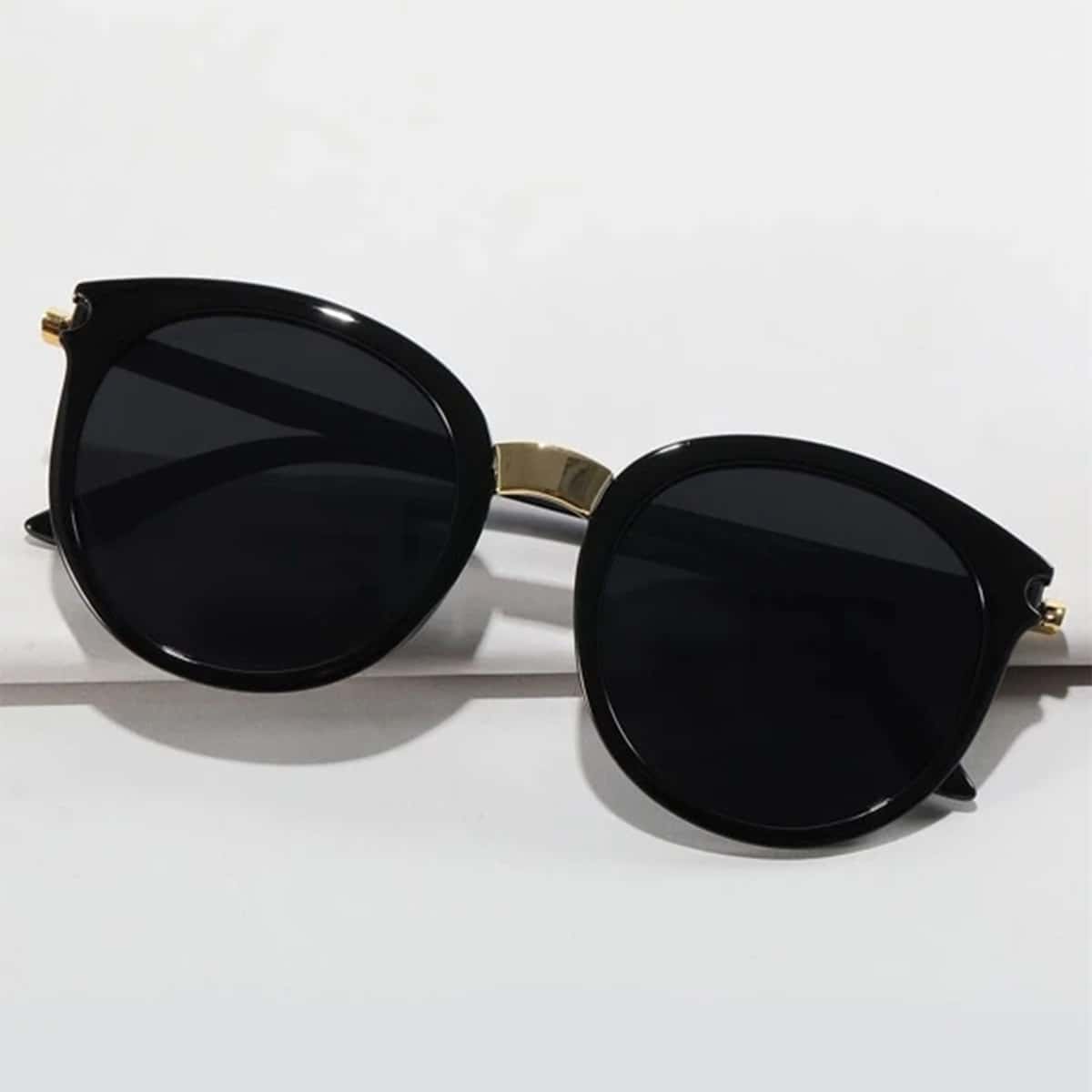 

Guys Round Frame Sunglasses, Grey