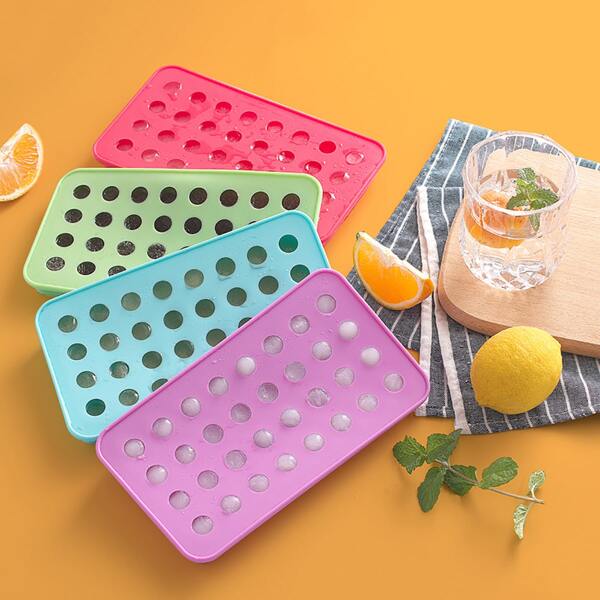 

1pc Random Color Ice Ball Mold, Multicolor