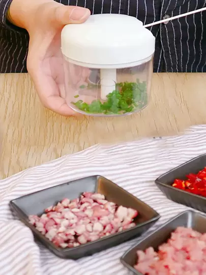 1入手動拉繩式刨絲器，蔬果工具，廚房必備，切割器，食品，沙拉，裝飾，儲物，派對，生日必備