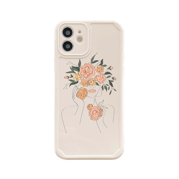 

Flower Pattern Phone Case, Multicolor