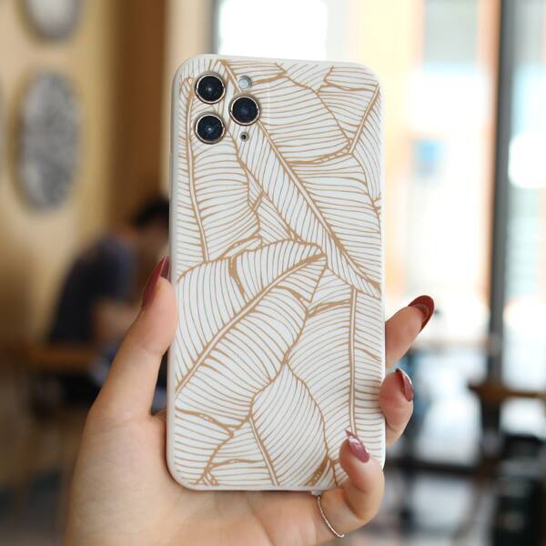 

Leaf Pattern Phone Case, Multicolor