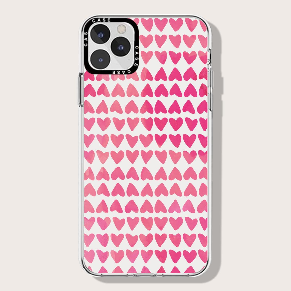 

Heart Phone Case, White