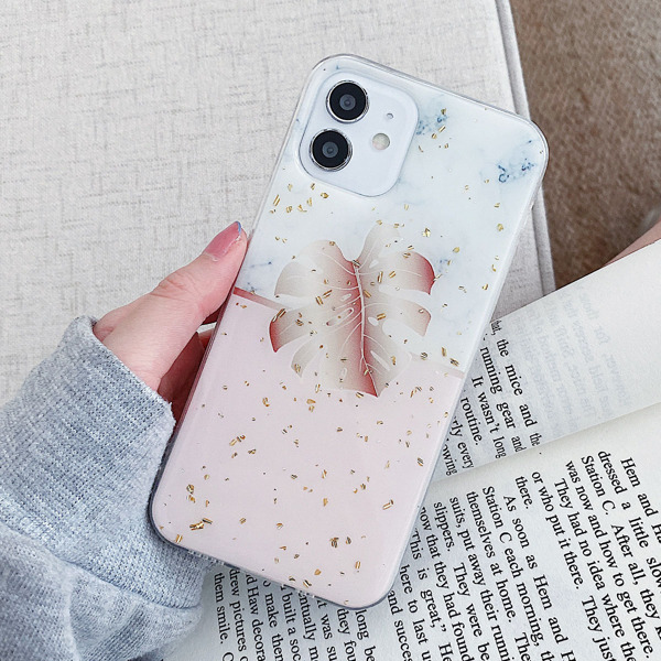 

Leaf Pattern Phone Case, Multicolor