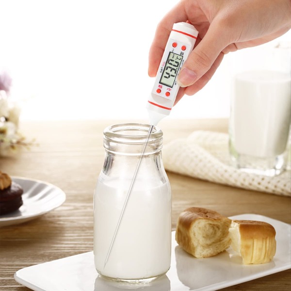 

1pc Barbecue Thermometer, White
