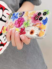 印花透明手機殼 - 無色 - 查看 4