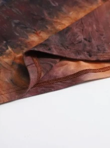 Muchica Đầm Lộ Lưng Cà vạt nhuộm Gợi cảm - Nhiều màu - Xem 6